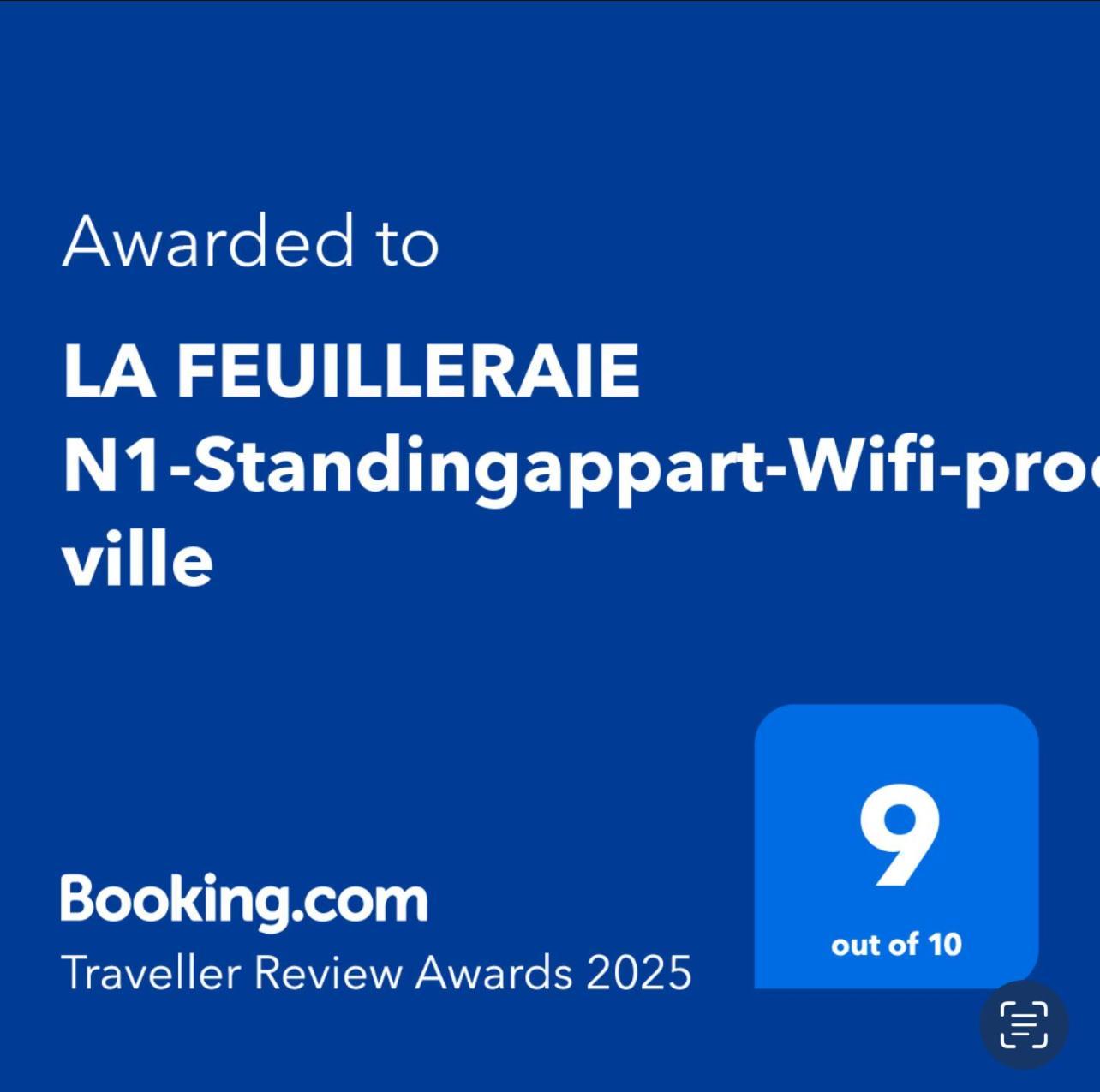 La Feuilleraie N1-standingappart-wifi-proche *
